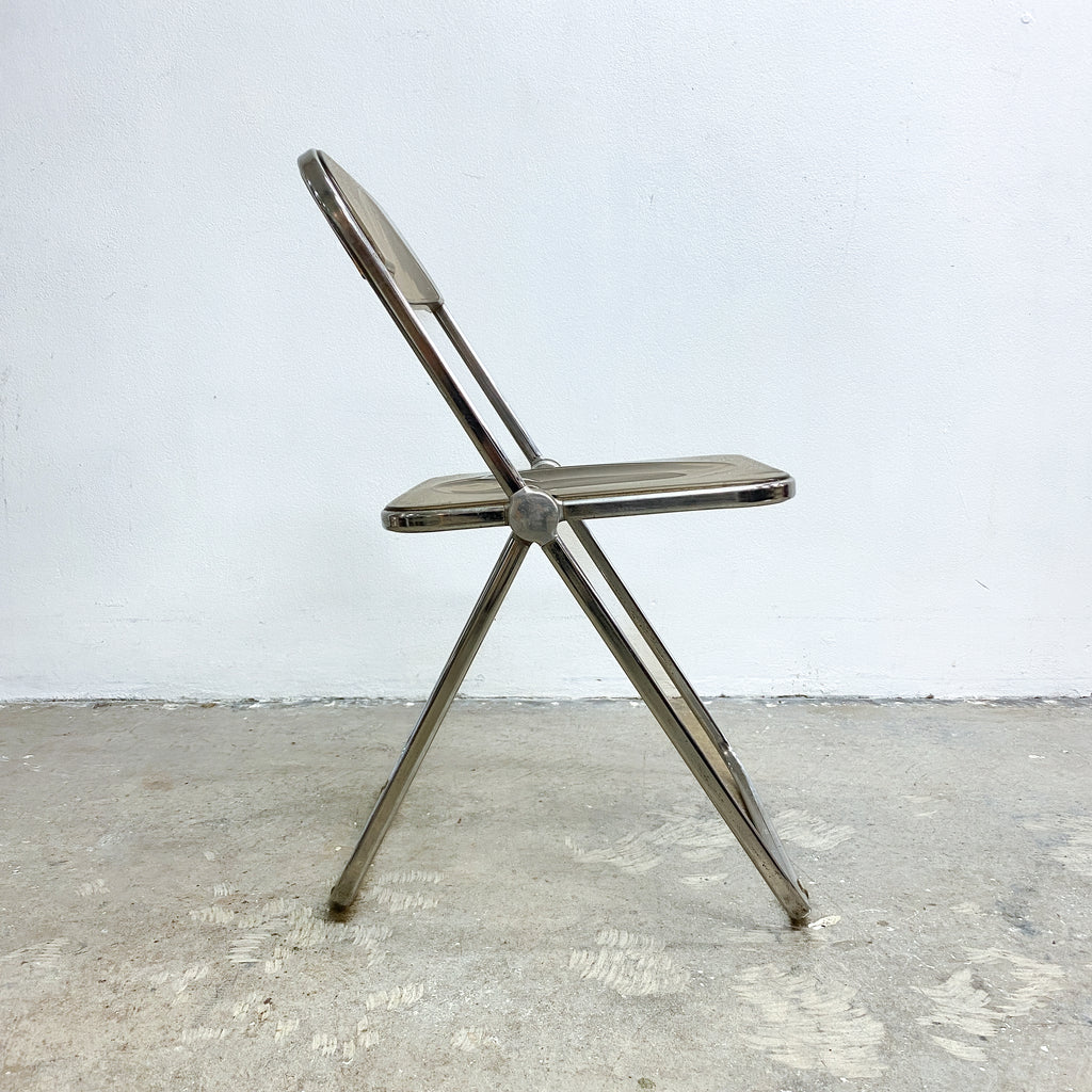 Vintage 'Plia' Folding Chair By Giancarlo Piretti For Castelli