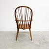 Vintage Wooden Spindle Back Armchair