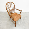 Vintage Wooden Spindle Back Armchair