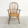 Vintage Wooden Spindle Back Armchair