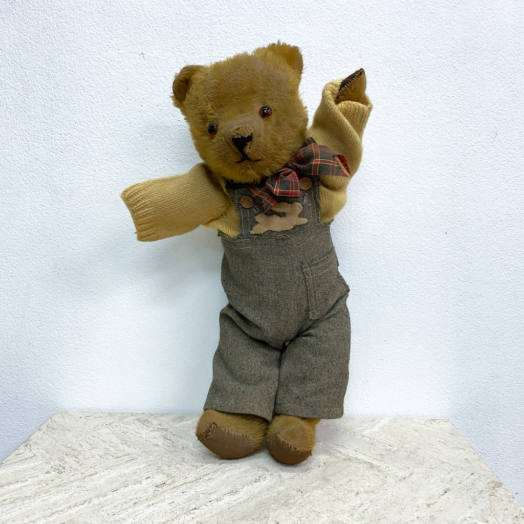 Well Loved Vintage Teddy Bear
