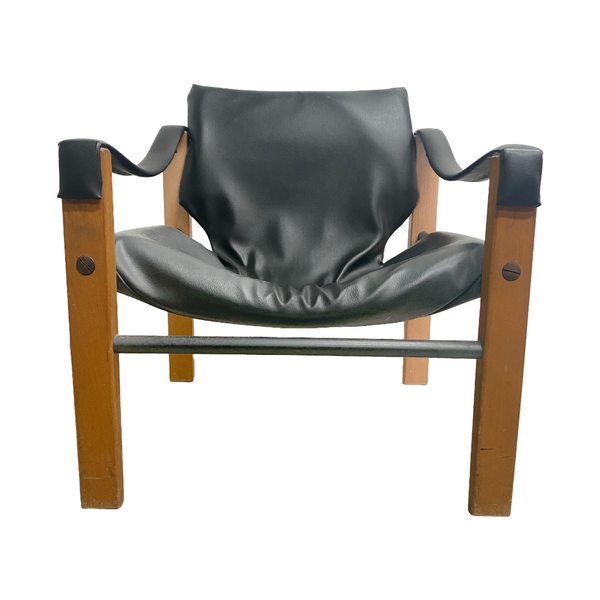 1970's British "Safari" Armchair Lounge Chair by Maurice Burke for Arkana - 2 Available