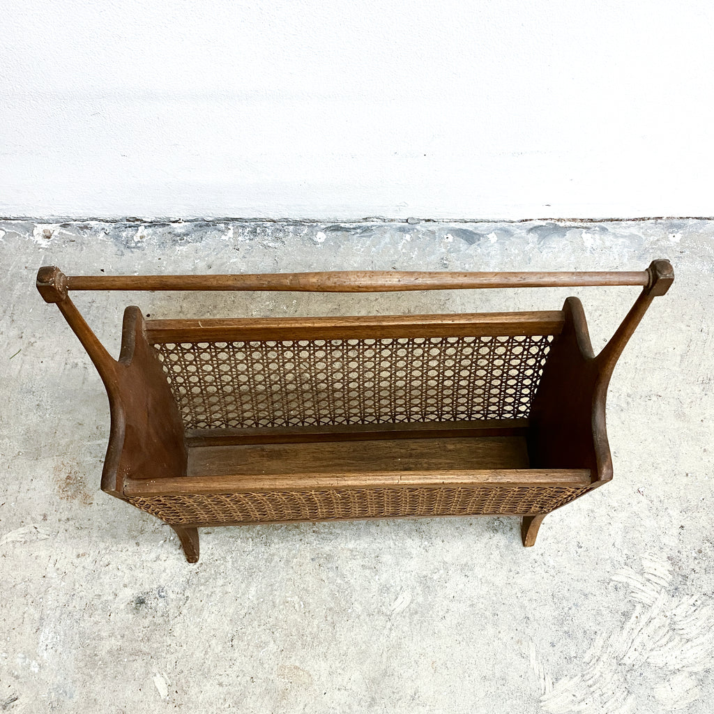 Mid century magazine rack