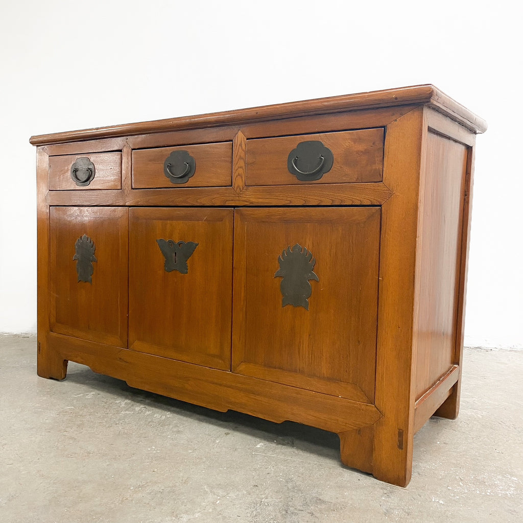 Vintage Oriental Sideboard