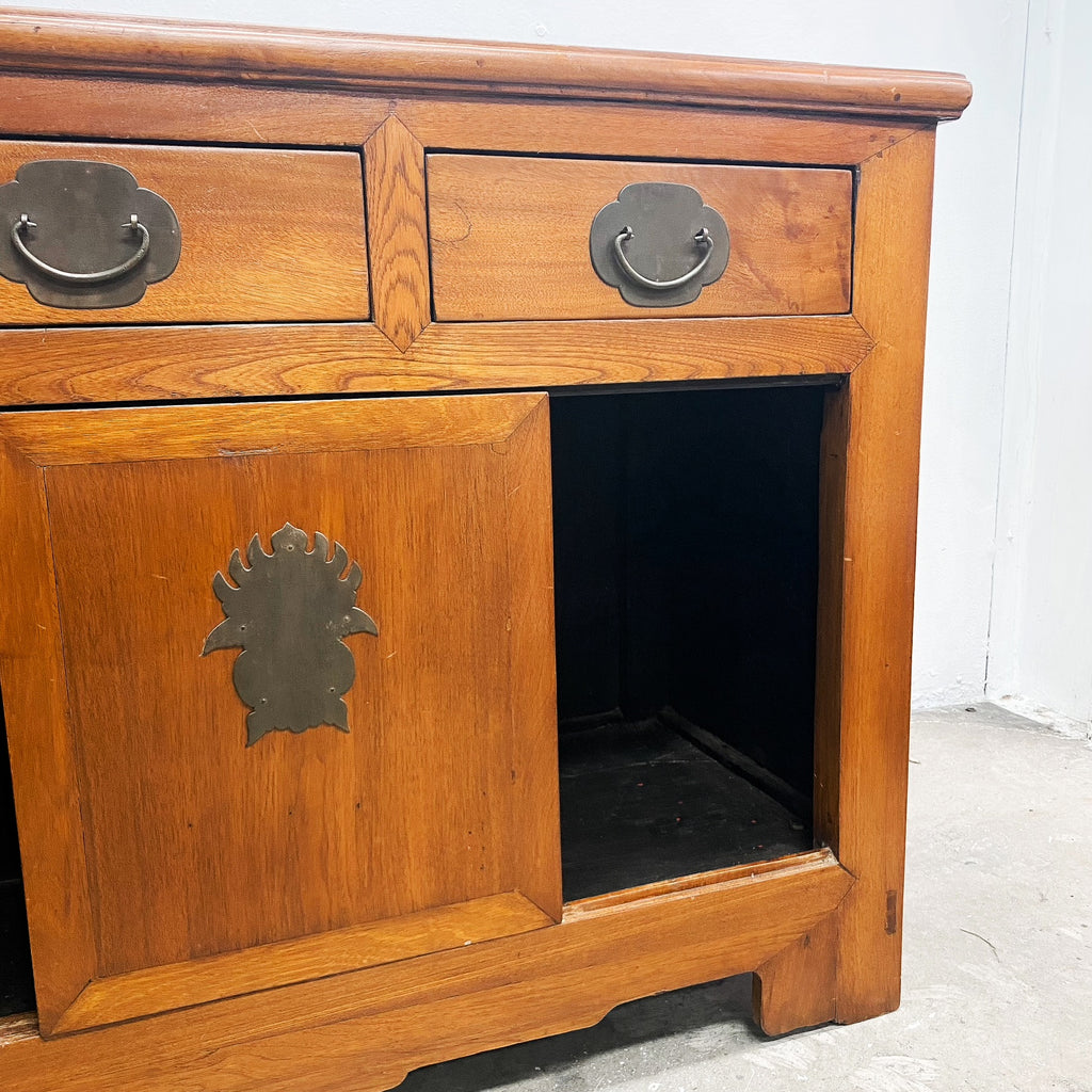 Vintage Oriental Sideboard