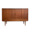 Mid Century Danish Teak Sideboard By Gunni Omann