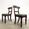 Suite Of Six Cedar Antique Dining Chairs