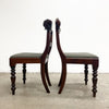 Suite Of Six Cedar Antique Dining Chairs