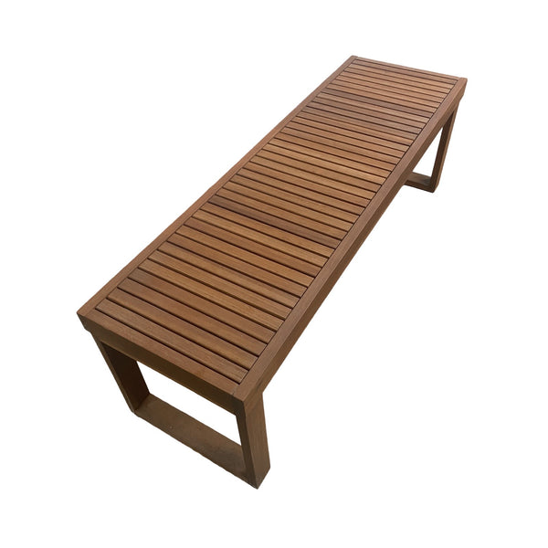 Contemporary Teak Bench Seat