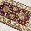 Quality Wool Rug With Red & Cream Tones