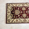 Quality Wool Rug With Red & Cream Tones