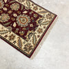 Quality Wool Rug With Red & Cream Tones