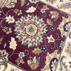 Quality Wool Rug With Red & Cream Tones