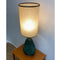 Superb 1950's Green Murano Art Glass Table Lamp Base w/Shade