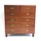 1940's Vintage Campaign Style Chest Of Drawers