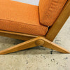 1950’s Parker Mid Century Compass Scissor Leg Lounge Armchair Chair
