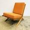 1950’s Parker Mid Century Compass Scissor Leg Lounge Armchair Chair