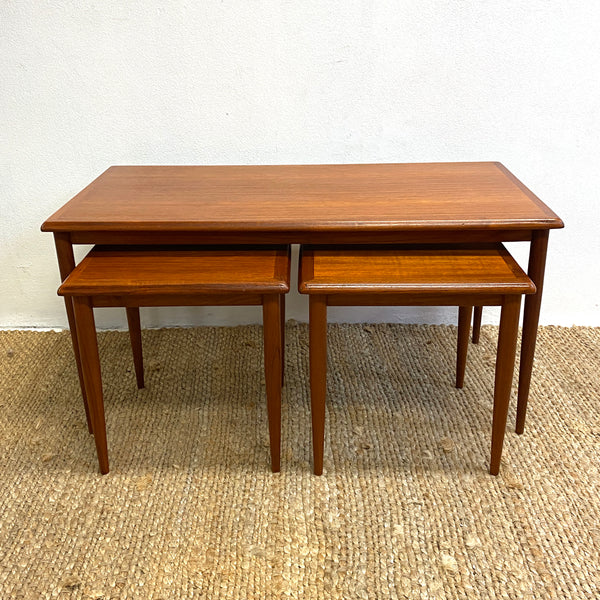 Set 3 1970's Nesting Occasional Coffee Tables
