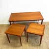 Set 3 1970's Nesting Occasional Coffee Tables