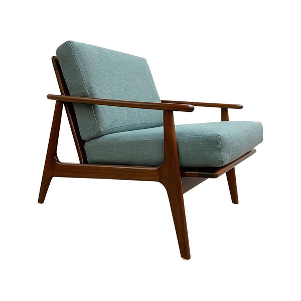Mid Century Iconic Parker Rattan Back Armchair Restored & Upholstered