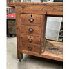 4 Drawer Solid Wood Work Bench