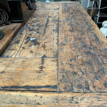 4 Drawer Solid Wood Work Bench