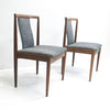 4 x Parker T-back Mid Century Modern Dining Chairs