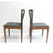 4 x Parker T-back Mid Century Modern Dining Chairs