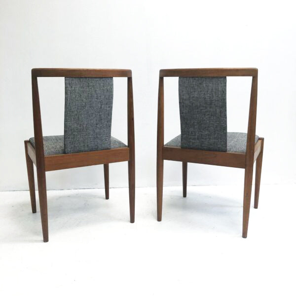4 x Parker T-back Mid Century Modern Dining Chairs