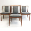 4 x Parker T-back Mid Century Modern Dining Chairs