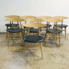 8 Hans J Wegner For Carl Hansen Danish Dining Chairs
