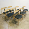 8 Hans J Wegner For Carl Hansen Danish Dining Chairs