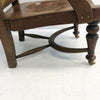 Antique Arts And Crafts carved Oak Armchair