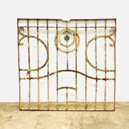 Antique Decorative Forged Metal panel