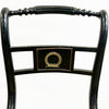 Antique 19th Century Regency Ebonised Chair c1820