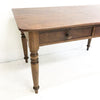 Antique Victorian Cedar Two Drawer Desk