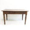 Antique Victorian Cedar Two Drawer Desk