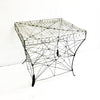 Antique Victorian Wire Garden Table