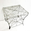 Antique Victorian Wire Garden Table