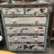 rustic antique cedar chest of drawers distressed