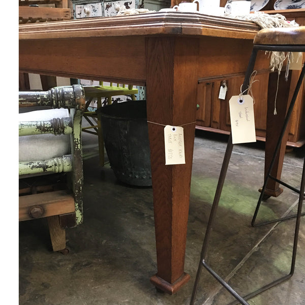 Rustic Antique Kauri Pine Dining Table.