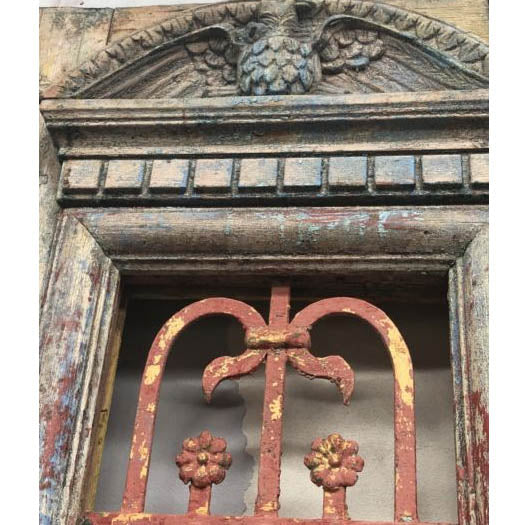 Antique Grand Entry Architectural Rustic French Doors
