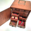 vintage 1930s australian red cedar cabinet with drawers carry all