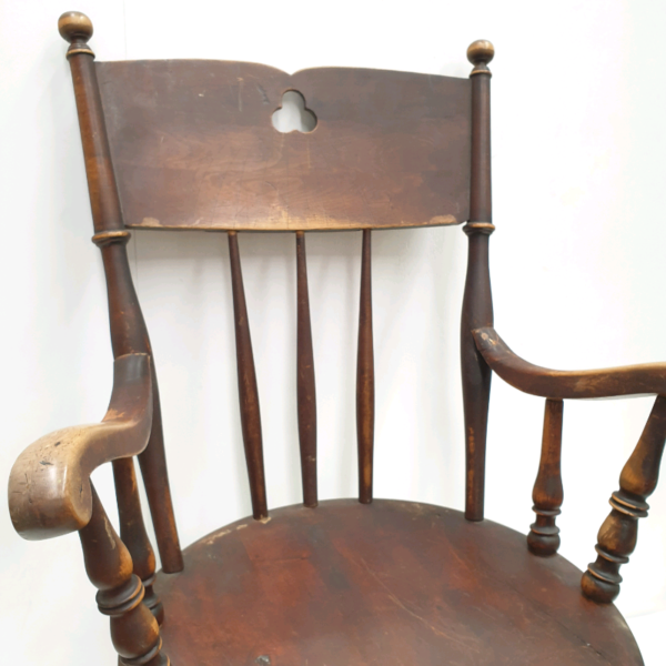 Antique Turned Walnut Chair