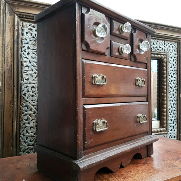 Antique Miniature Apprentice Chest of Drawers