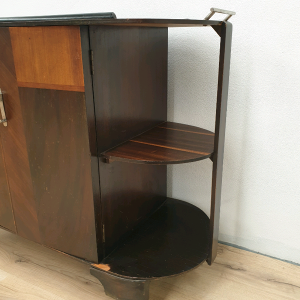 Art Deco Cocktail Trolley Cabinet