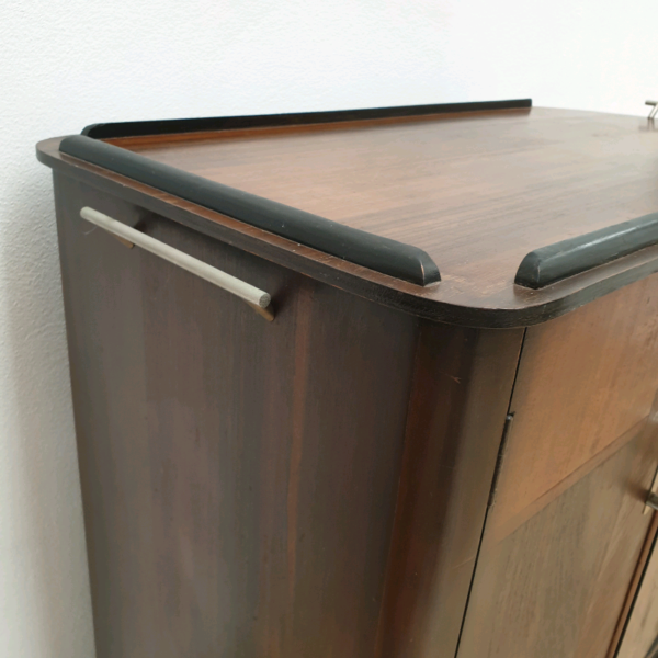 Art Deco Cocktail Trolley Cabinet