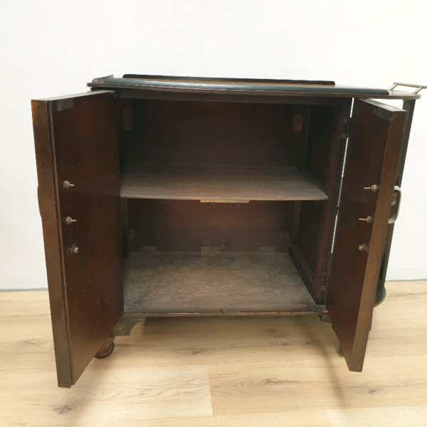 Art Deco Cocktail Trolley Cabinet