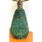 Superb 1950's Green Murano Art Glass Table Lamp Base w/Shade