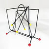 ‘Atomic’ Mid Century Magazine Rack